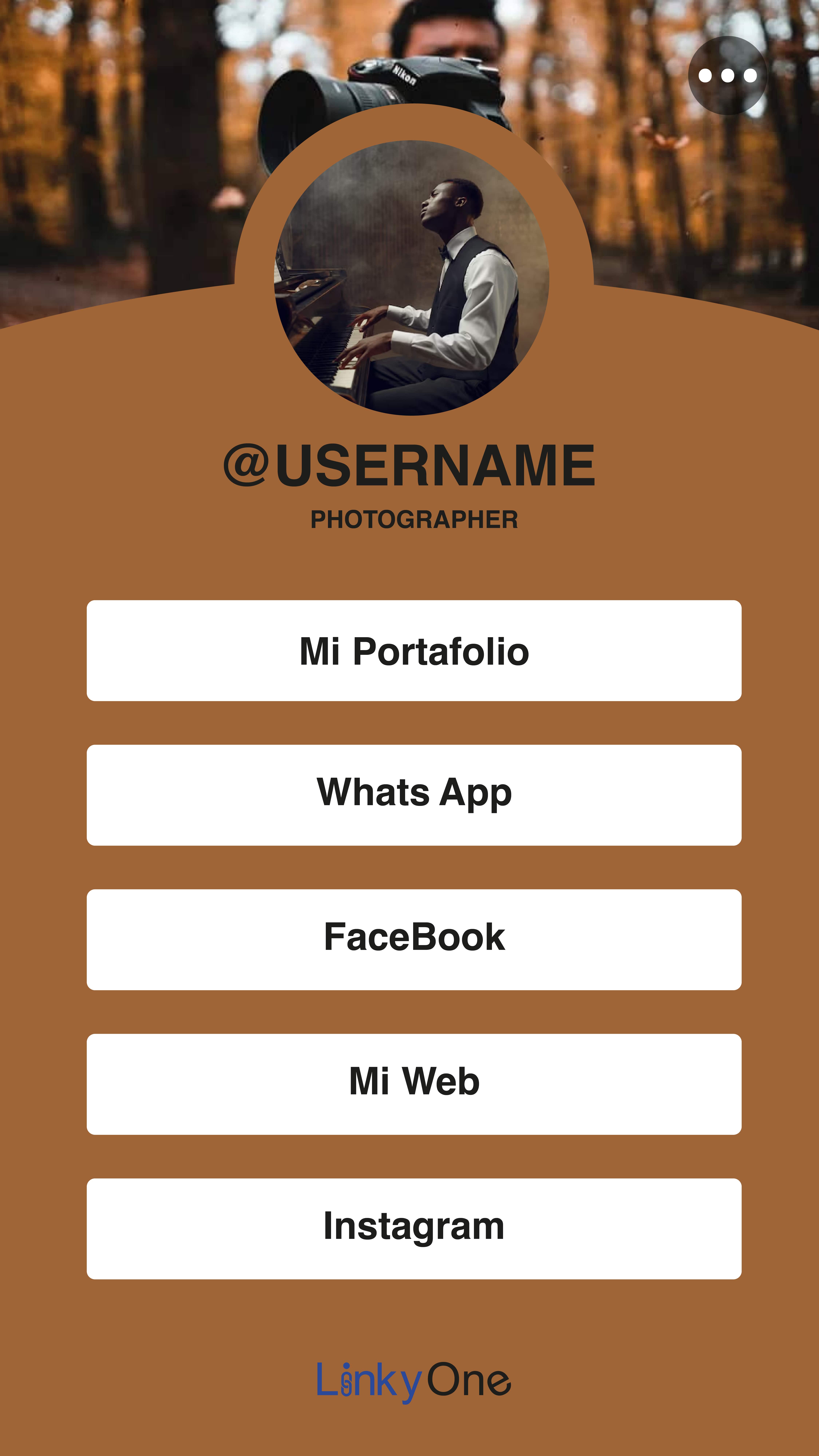 Plantilla para emprendedores de fotografía