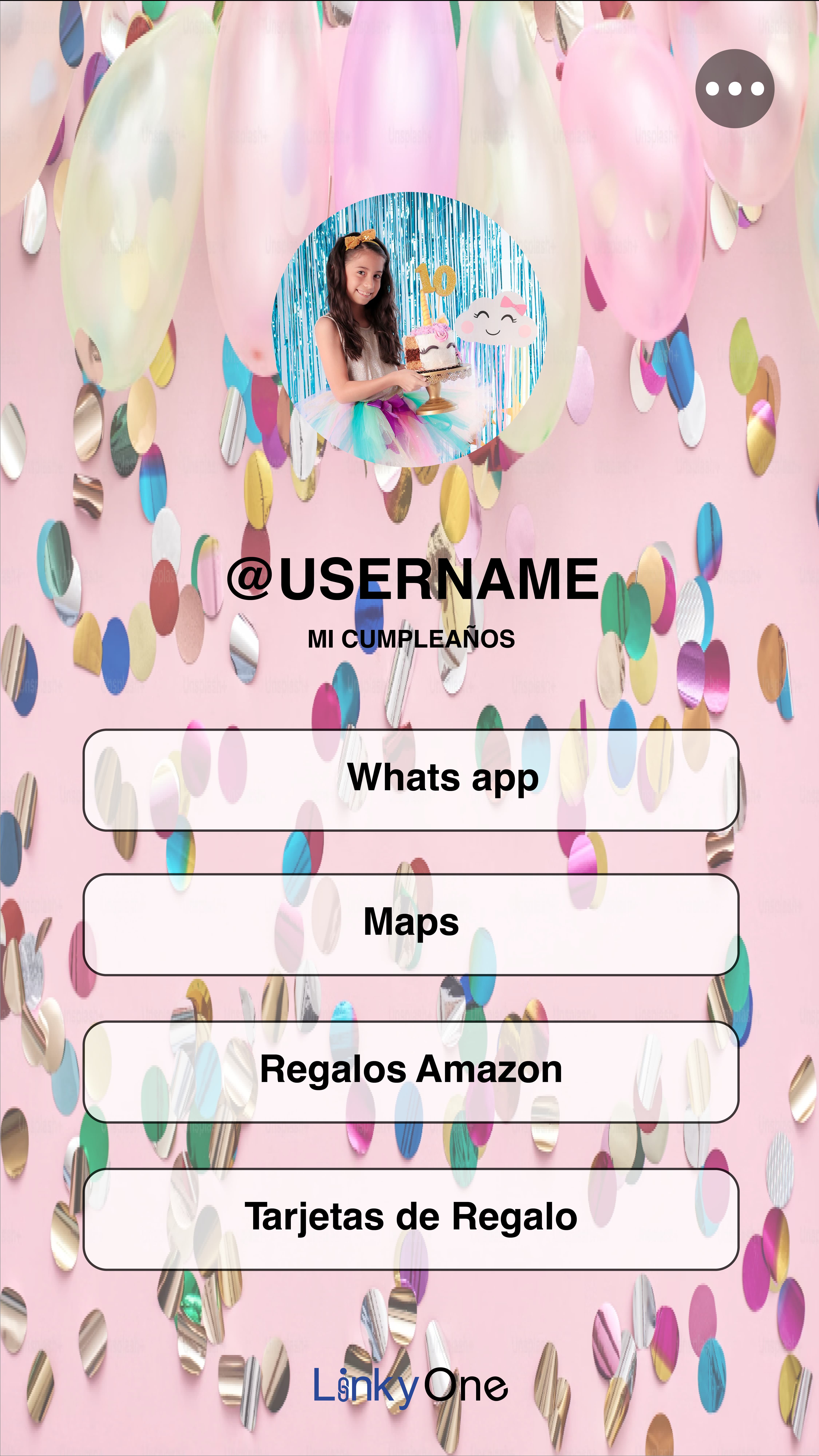 Plantilla para creadores de contenido y ventas
