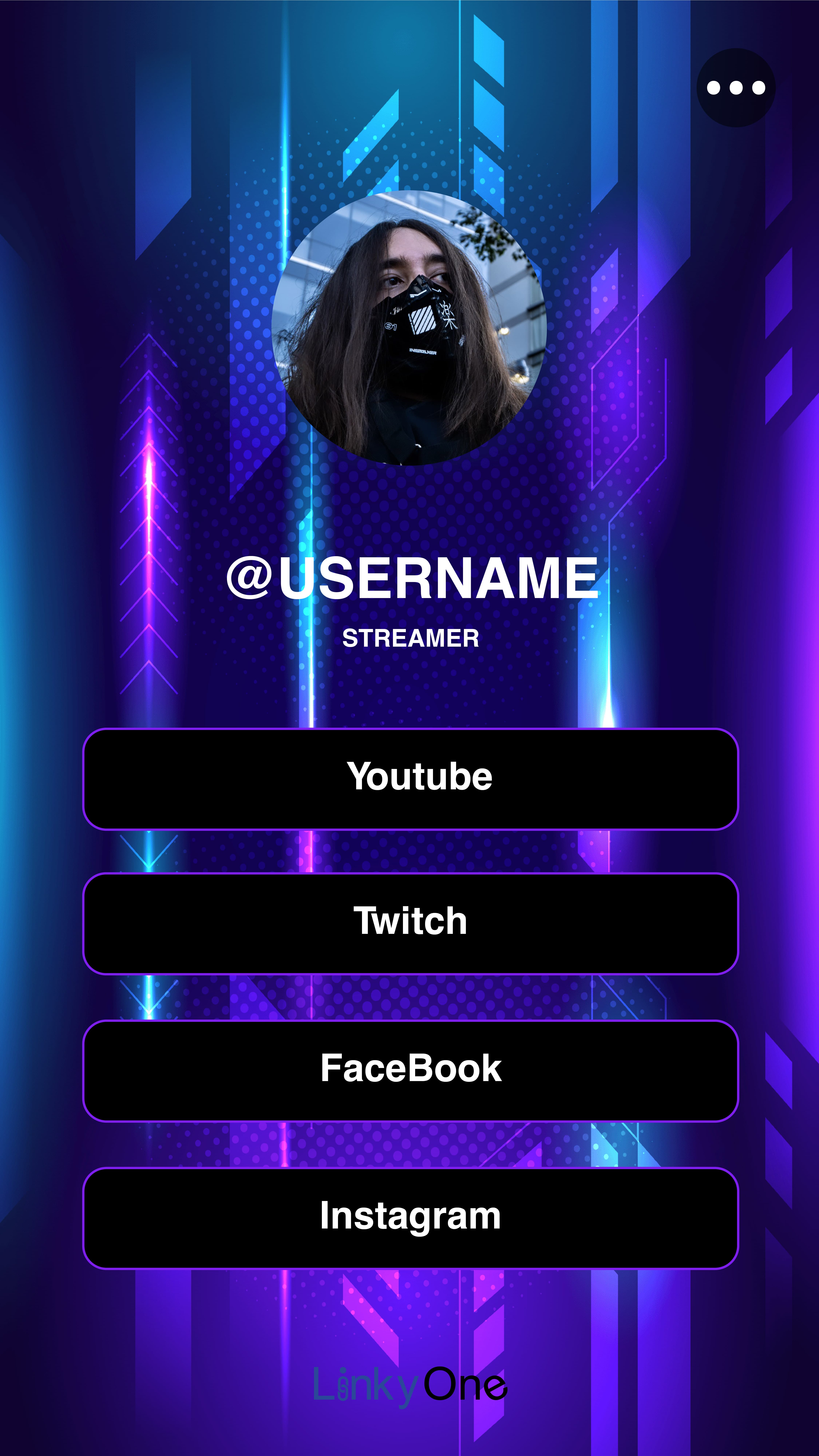 Plantilla para creadores de música y contenidos